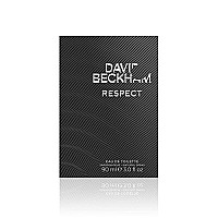 David Beckham Respect for Men EDT Spray, 3 Fl Oz, Black/White