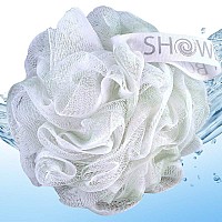 Shower Bouquet Loofahbathsponge Xl75Gsoftset 4Packpastelcolors Extralarge Mesh Pouf Scrubber For Men And Women Exfo