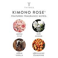 Thymes Kimono Rose Hand Wash With Pump Hydrating Liquid Hand Soap With Soft Vanilla Rose Scent 825 Oz