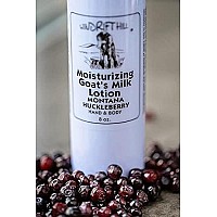 Windrift Hill Moisturizing Goat Milk Hand Body Lotion 8 Ounce Bottle Montana Huckleberry