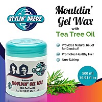 Stylin Dredz Mouldin Gel Wax With Tea Tree Oil Twist N Lock Maximum Hold 500 Ml Pack Of 2