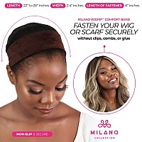 Milano Collection Wigrip The Original Comfort Grip Band Adjustable Wig Band For Tensionfree Glueless Wig Nonslip Wig Headban