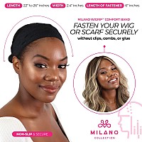 Milano Collection Wigrip The Original Comfort Grip Band Adjustable Wig Band For Tensionfree Glueless Wig Nonslip Wig Headban