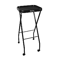 Betty Dain Folding Service Tray Organized Work Area For Salon Services Simple Tray Lock Release Tilts To Upright Storage Posit