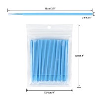 G2Plus 500Pcs Cotton Swabs Disposable Micro Applicators Brush For Makeup And Personal Care Cosmetic Brush Micro Swabs For Eyel