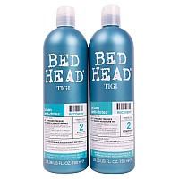 Bed Head Shampoo and Conditioner, Urban Antidotes Recovery, 25.36 Fl Oz (Pack of 2)