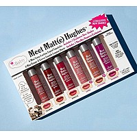 theBalm Meet Matte Hughes 6 Mini Long-Lasting Liquid Lipsticks