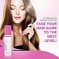 Tri Design Aerogel Hair Spray Extra Hold Free Clear Hairspray Firm Hold For Women And Men Travel Volume Fixer Nonstick