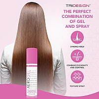 Tri Design Aerogel Hair Spray Extra Hold Free Clear Hairspray Firm Hold For Women And Men Travel Volume Fixer Nonstick