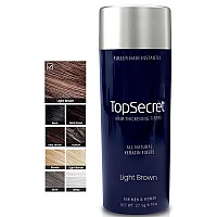 Top Secret Hair Thickening Building Fibers Refills Undetectable Natural Hair Filler For Men Women Instantly Fill In Fi