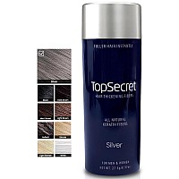 Top Secret Hair Thickening Building Fibers Refills Undetectable Natural Hair Filler For Men Women Instantly Fill In Fi