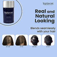 Top Secret Hair Thickening Building Fibers Refills Undetectable Natural Hair Filler For Men Women Instantly Fill In Fi