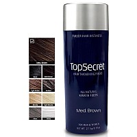 Top Secret Hair Thickening Building Fibers Refills Undetectable Natural Hair Filler For Men Women Instantly Fill In Fi