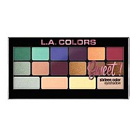 LA colors Sweet 16 color Eyeshadow Palette(D0102H2c1W7)