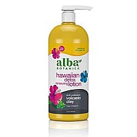 Alba Botanica Hawaiian Detox Renewing Lotion, Anti-Pollution Volcanic Clay, 32 Oz (Packaging May Vary)