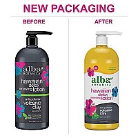 Alba Botanica Hawaiian Detox Renewing Lotion, Anti-Pollution Volcanic Clay, 32 Oz (Packaging May Vary)