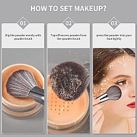 Ducare Powder Mineral Brush Makeup Brush For Large Coverage Mineral Powder Foundation Blending Buffing