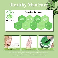 28Gbox Green Color Dipping Powder Without Lamp Cure Nails Dip Powder Gel Nail Color Powder Natural Dry No13