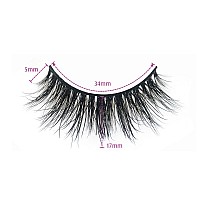 Lashes Mink Natural False Eyelashes Bepholan Fake Eyelashes Natural Look Cat Eye Lashes Manga Eyelashes Fluffyxmz003