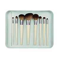 Ecotoolscruelty Free Confidence In Bloom Brush Setcruelty Free Synthetic Taklon Bristles Recycled Packaging Recycled Aluminu