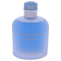 Dolce & Gabbana Light Blue Eau Intense for Men Eau De Parfum Spray, 6.7 Ounce