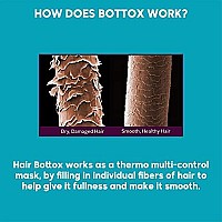 HAIR MASK FOR DAMAGED HAIR BRAZILIAN BONDOX TREATMENT 8.8 oz Thermal Activated Mask for Dry Frizzy Hair | Formaldehyde Free Cruelty Free | Results for up to 1-3 months | Almond Hair Oil Hair Repair