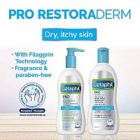 Cetaphil RestoraDerm Replenishing Moisturizer for Dry, Itchy Skin 10oz (295ml)