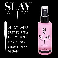 Gerard Cosmetics Slay All Day Makeup Setting Spray Rose Scented Matte Finish With Oil Control Cruelty Free Long Lasting F