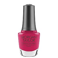 Morgan Taylor Nail Lacquer Dont Pansy Around Dark Pink Nail Polish Finger Nail Polish Long Lasting Nail Polish Dark Pink N