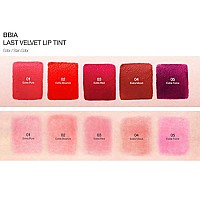 Bbia Last Velvet Lip Tint Soft Creamy Matte Finish Lip Stain Blur Effect With Velvety Texture Longlasting High Pigment