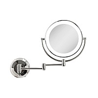 Zadro 11 Led Wall Mounted Makeup Mirror 5X1X Shaving Mirror Cordless Or Battery Operated Vanity Mirrors For Wall Large 5X1