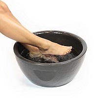 Noel Asmar Signature Pedicure Bowl Eco Friendly And Recyclable Made From Resin Bpa And Toxin Free Espresso