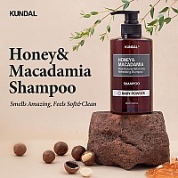 Kundal Honey Macadamia Hydrointensive Protein Nature Hair Shampoo Paraben Sulfate Free Macadamia Oil For Damaged Hair 300