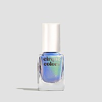 Cirque Colors Shimmer Holographic Sparkle Nail Polish 037 Fl Oz 11 Ml Vegan Crueltyfree Nontoxic Formula Succulent