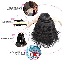 Brazilian Body Wave Bundle With Closure 20 18 16 With 14 10A Grade 100 Unprocessed Brazilian Virgin Human Hair Bundles Wi