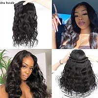 Ls Hair Body Wave Bundles With Closure Human Hair 14 16 18 With 12 100 Unprocessed Brazilian Virgin Human Hair 3 Bundles