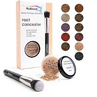 Root Touch Up And Concealer Powder 11 Truetonature Shades Zero Fragrance Talc Or Parabens Hairline Powder With Brush By