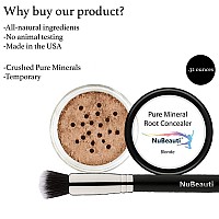 Root Touch Up And Concealer Powder 11 Truetonature Shades Zero Fragrance Talc Or Parabens Hairline Powder With Brush By