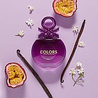 United colors of Benetton Purple Eau de Toilette Spray for Women, 27 Ounce