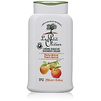 Le Petit Olivier Peach Apricot Shower Cream 8.4 oz