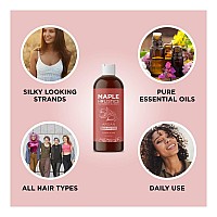 Volumizing Argan Oil Shampoo Sulfate Free For Damaged Frizzy Hair Featuring Ultra Moisturizing Natural Oils For Shine And V