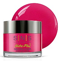 Sns Nail Dip Powder Gelous Color Dipping Powder Finesse Pink Redmagenta Cream Longlasting Dip Nail Color Lasts 14 Day