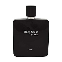 Prime Collection Deep Sense Black Eau de Parfum for men, 3.4 Ounce