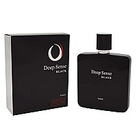 Prime Collection Deep Sense Black Eau de Parfum for men, 3.4 Ounce