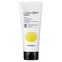 Tonymoly Clean Dew Lemon Foam Cleanser Lemon 6 Fl Oz