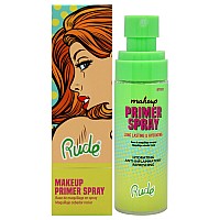 Rude Cosmetics Cranberry Makeup Primer Spray - 2 oz