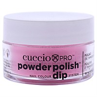 Cuccio Bright Pink Nail Polish - Highly Pigmented 0.5 Oz