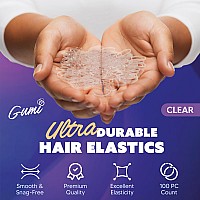 Gumi Clear Elastics 34 Inch Hair Band Small