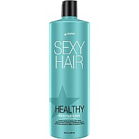 SexyHair 33.8 Oz Moisturizing Conditioner - SLS Free, Green