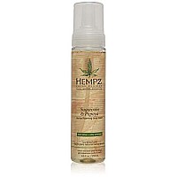 Hempz Herbal Foaming Body Wash, Sugarcane & Papaya, 8.5 Ounce